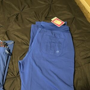 Scrub pants Galaxy blue